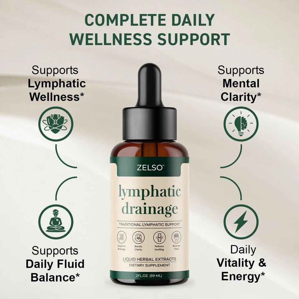 Zelso Liposomal Lymphatic Drainage Drops 2 fl oz