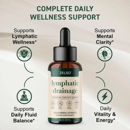 Zelso Liposomal Lymphatic Drainage Drops 2 fl oz