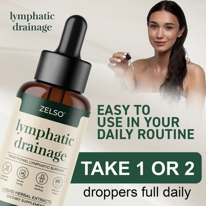 Zelso Liposomal Lymphatic Drainage Drops 2 fl oz