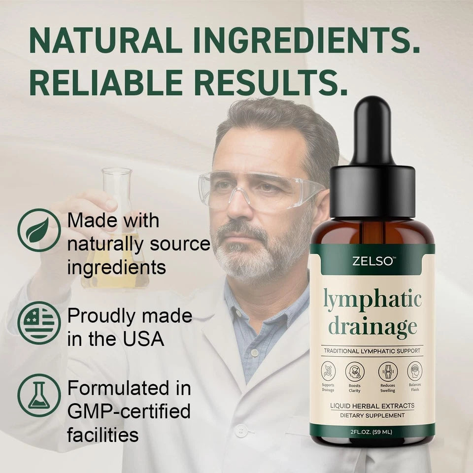 Zelso Liposomal Lymphatic Drainage Drops 2 fl oz