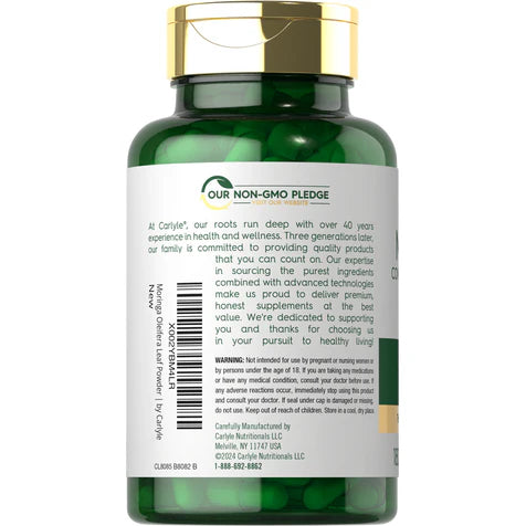 How to take moringa capsules