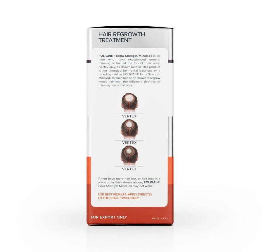 FOLIGAIN® Minoxidil 5% Hair Regrowth Treatment For Men One Month Supply